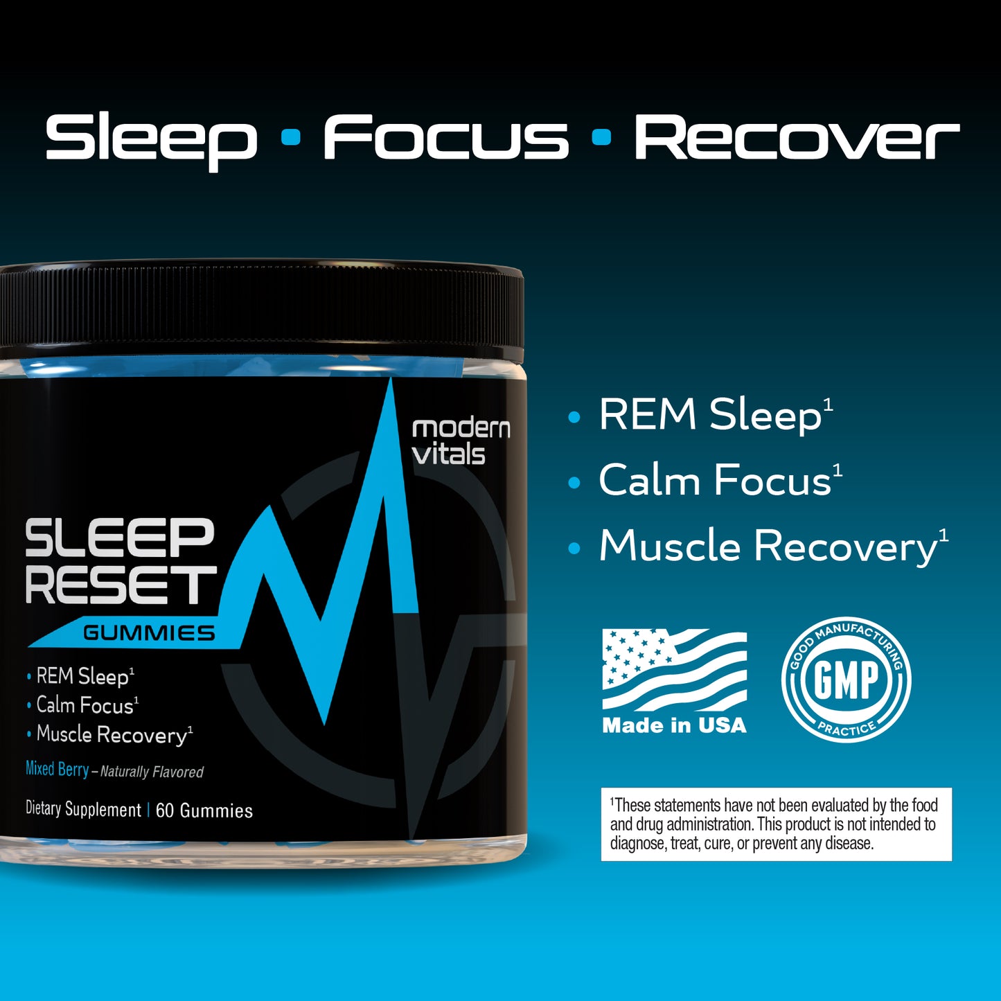 Modern Vitals Sleep Reset Gummies